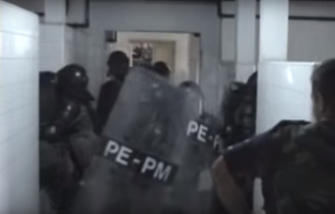 Polícia do Exército – Limpeza de Compartimento